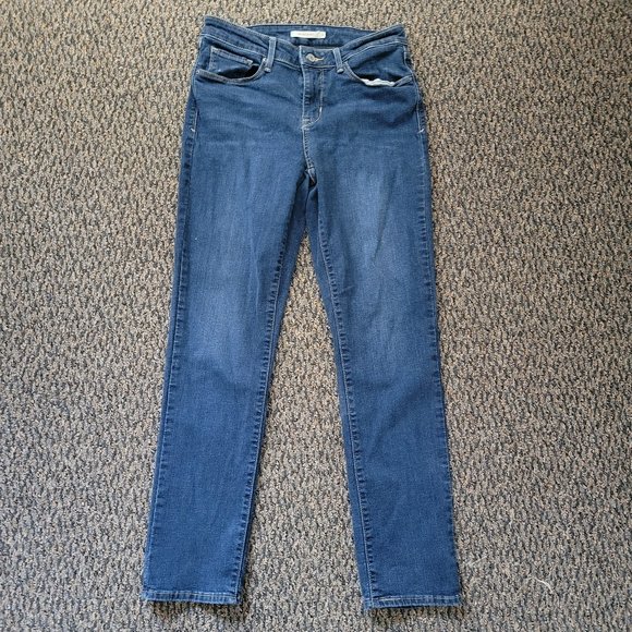 Levi's Red Tab Mid-Rise Skinny Jeans Size 8 Levi'd Denim - Picture 6 of 16